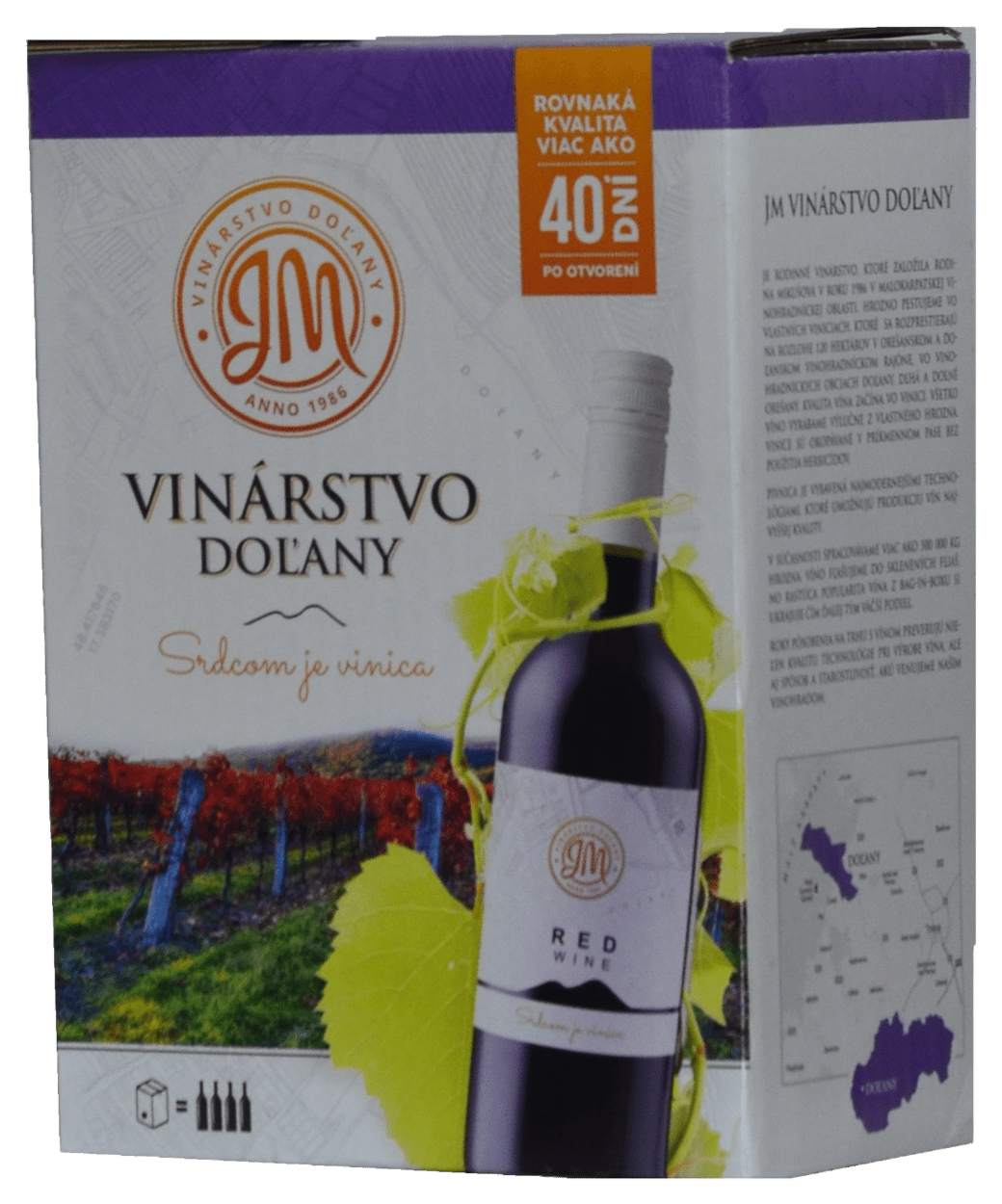 Víno z čiernych ríbezlí, JM Doľany